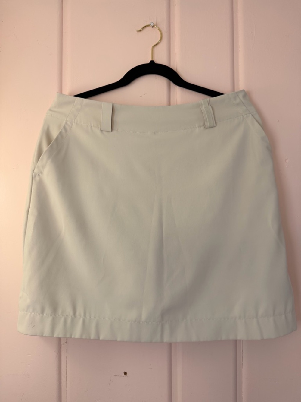 Nike Golf Cream Golf Skort sz6
